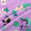 Soft Hand Feel Flower Africa Print Spandex Fabric